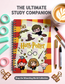Chibi Cartoon Harry Potter Inspired Notebook