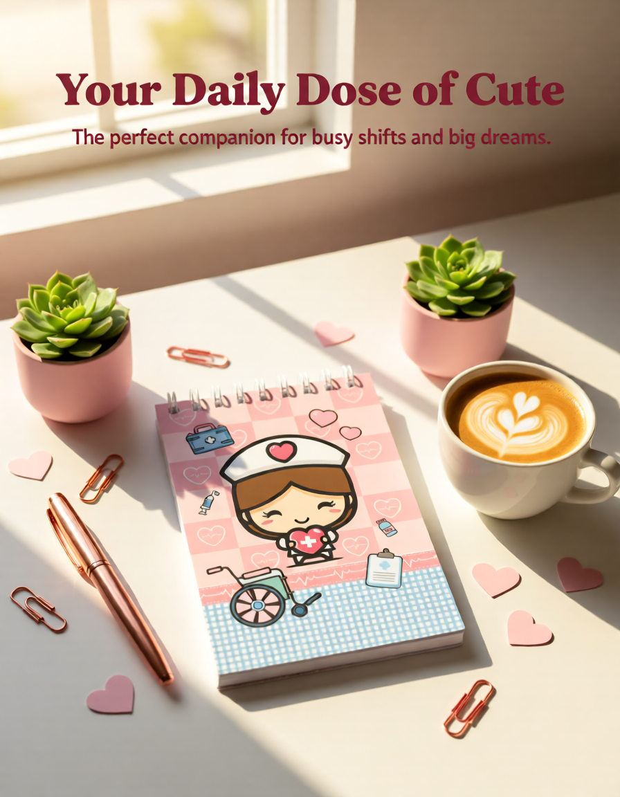 Kawaii Nurse Notebook