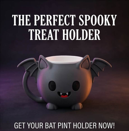 Spooky-Cute Vampire Bat Ice Cream Pint