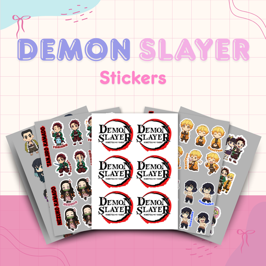 Demon Slayer Sticker Collection | Vinyl Stickers