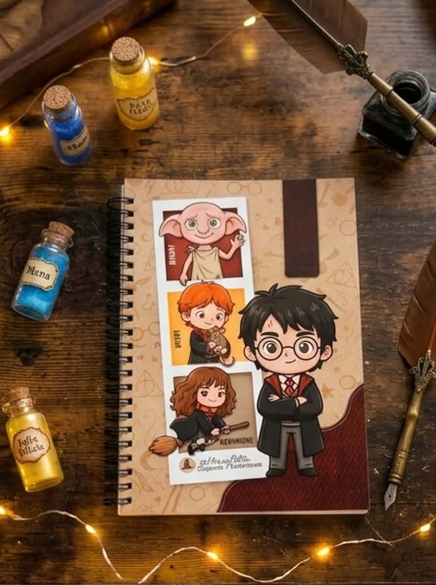 Harry Potter Custom Spiral Notebook & Journal