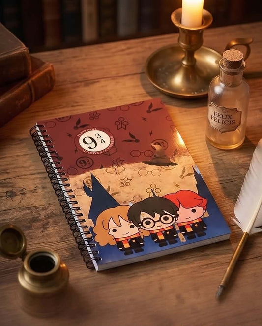 Harry Potter Custom Spiral Notebook & Journal