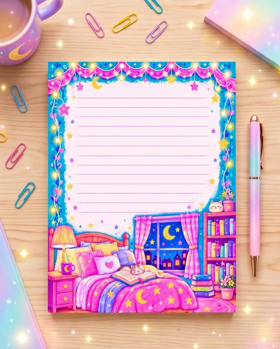 Starry Dreams Notepad