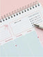 Aesthetic Desktop Weekly Planner & Habit Tracker Notepad