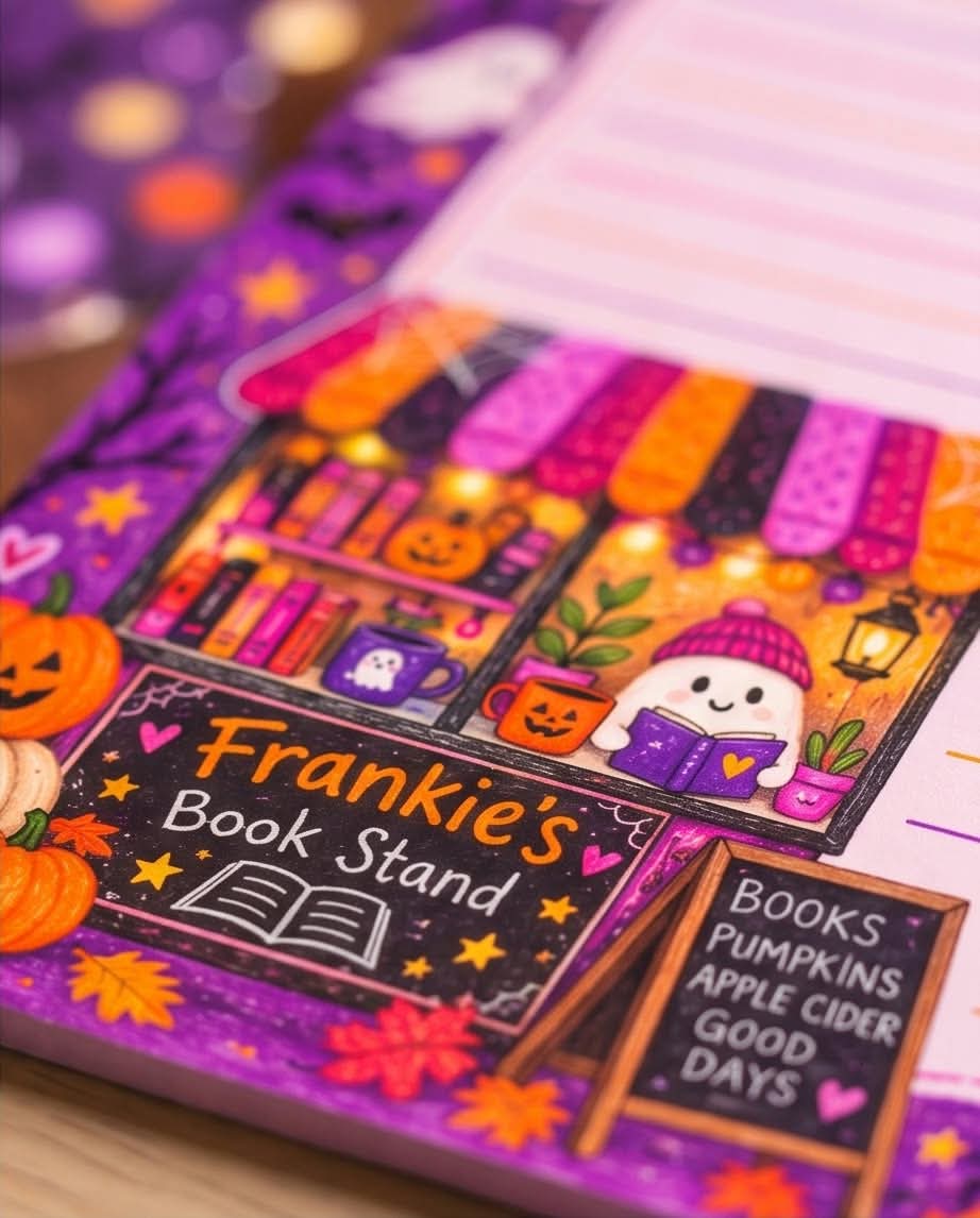 Cute Ghost Notepad & Memo Pad