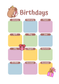 Capybara 2026 Planner | Digital Download