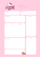 Pink Cat Inspired 2026 Planner | Digital Download