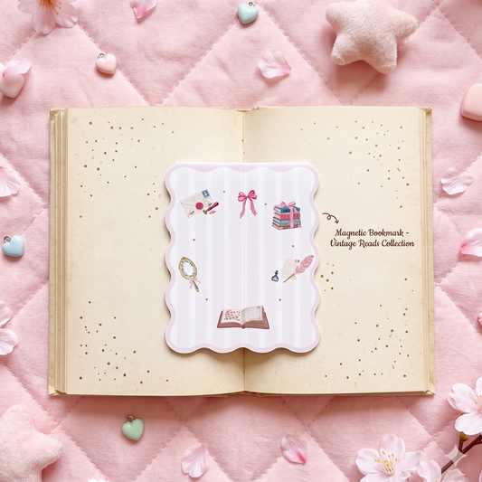 Kawaii Girly Magnetic Bookmark
