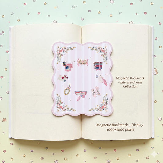 Kawaii Magnetic Bookmark
