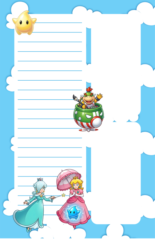 Super Mario-inspired Notepad