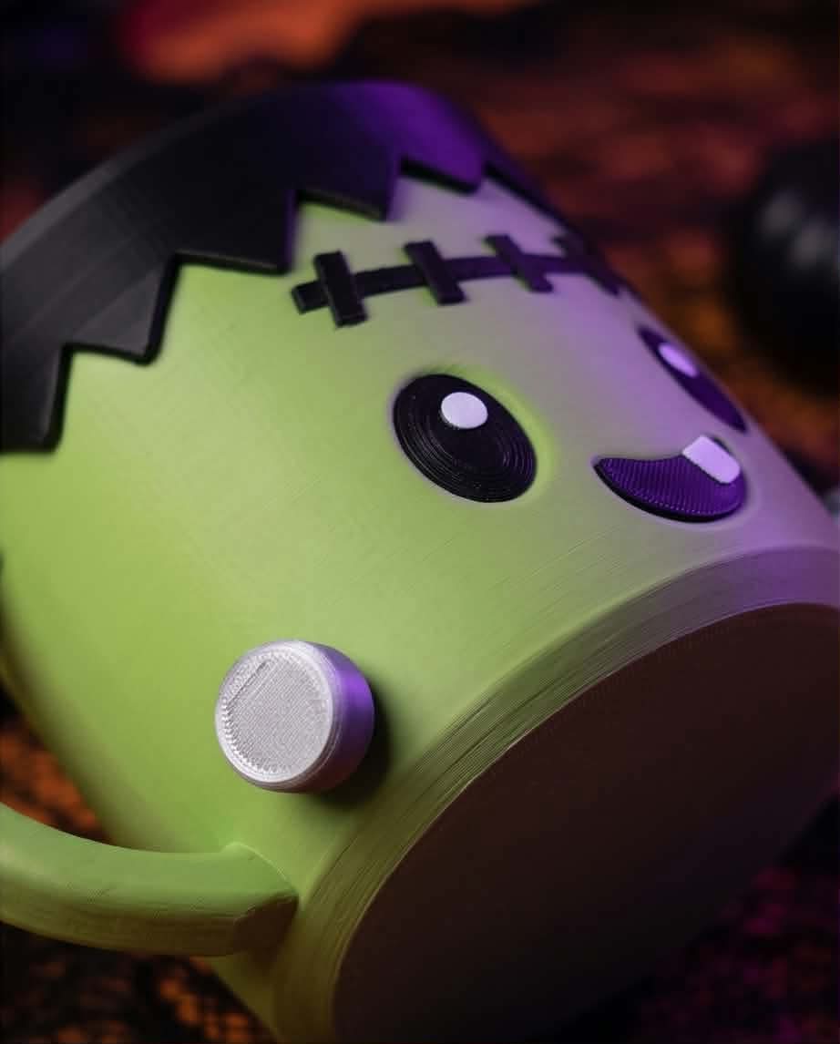Spooky-Cute Frankenstein Ice Cream Pint