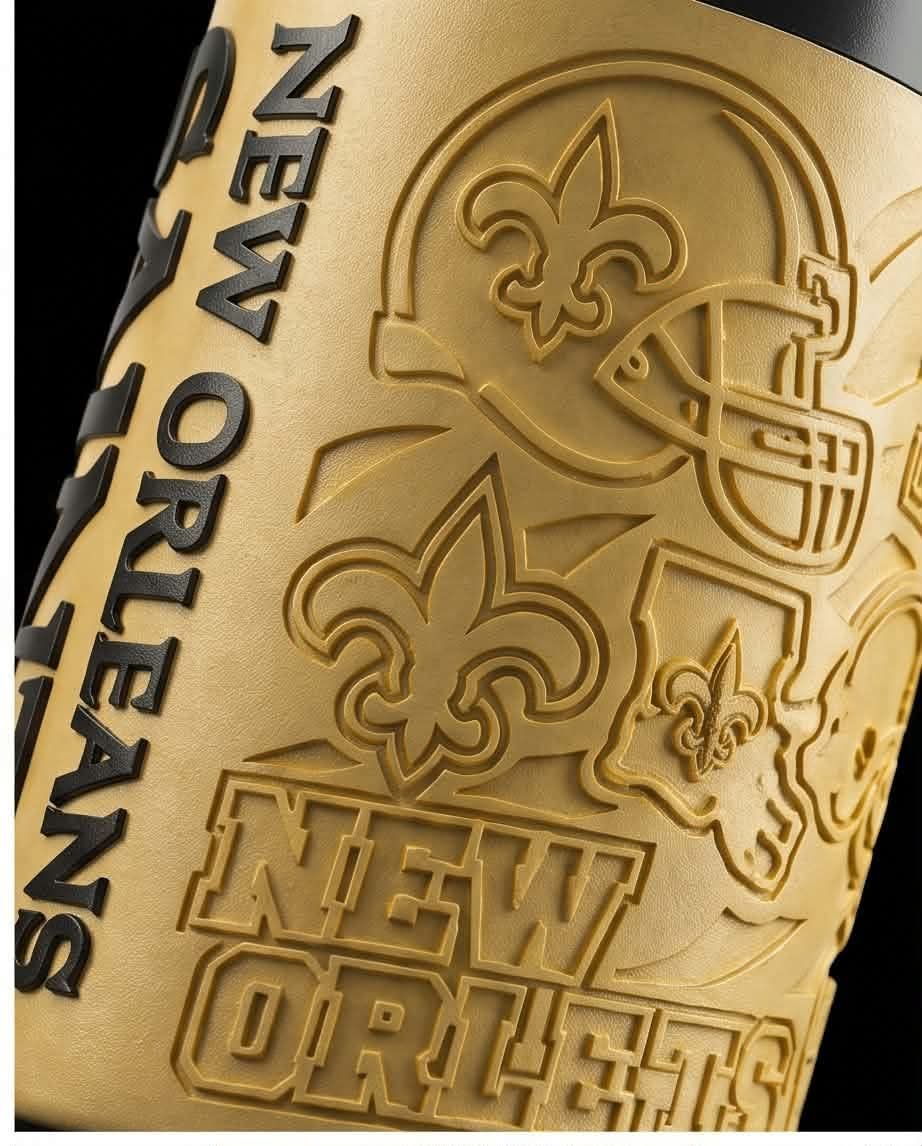 New Orleans Saints 3D-Printed Can Holder