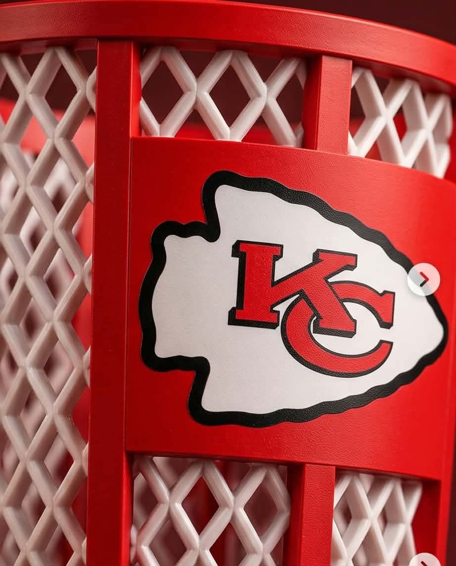 Kansas City Chiefs 3D-Printed Pen & Pencil Holder!