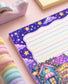 Starlit Night Bookshop Memo Pad