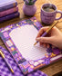 Bookish Celestial-inspired Memo Pad