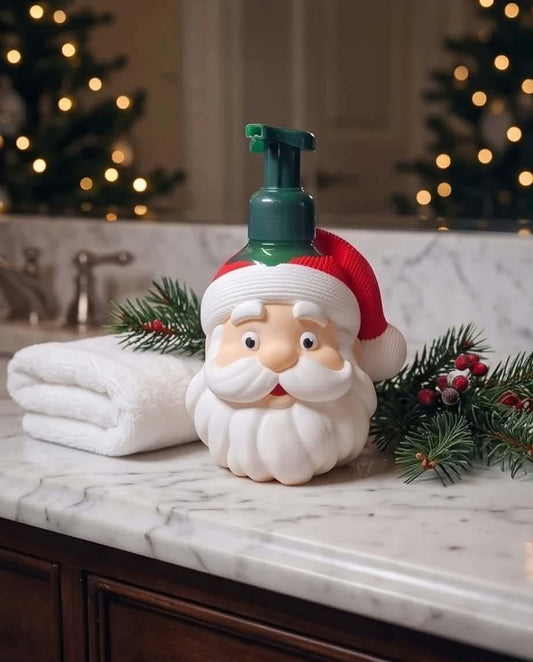 Santa Liquid Hand Soap Sleeve Holder