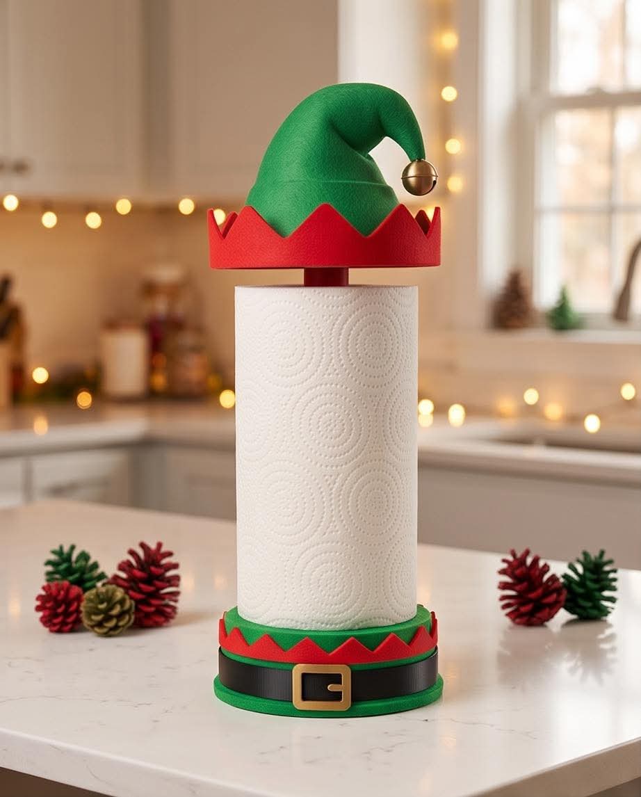 Elf Paper Towel Holder