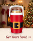 Santa Can Holder