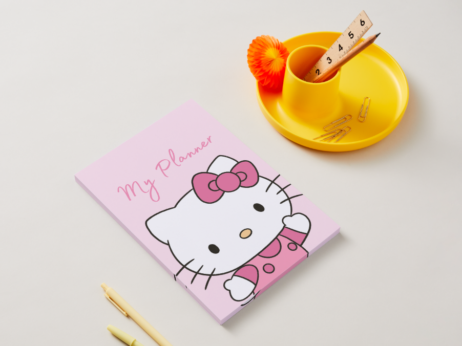 Pink Cat Inspired 2026 Planner | Digital Download