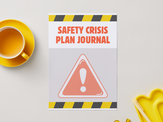 Safety Crisis Plan Journal | Digital Download