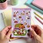 Kawaii Baker Sticker Sheet | Adorable Chibi Baking Character Decal