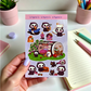 Chibi Grim Reaper Sticker Sheet | Planner, Laptop Decal (4x6 Inch)