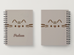 Kawaii Happy Pusheen Notebook | A5 Notebook