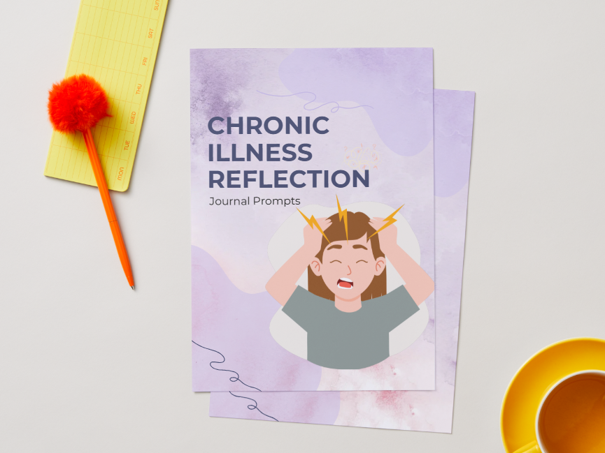 Physical and Digital Download Journals for Mental Health, Self-Discovery & Mindfulness
