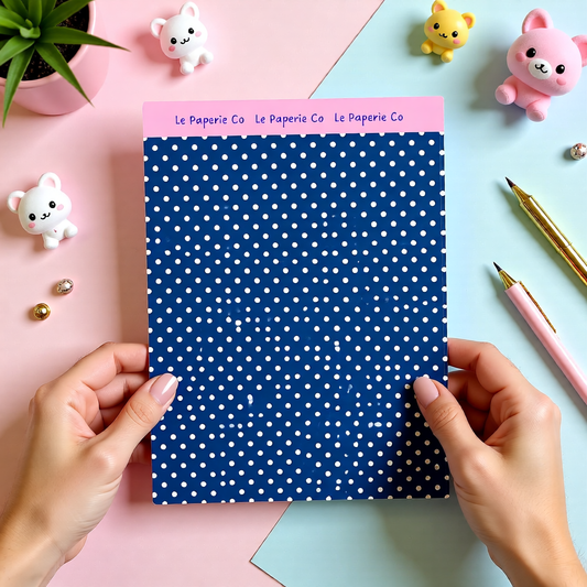 Polka Dot Cardstock Sticker Sheet | 5x7 inches, Stationary, Journaling